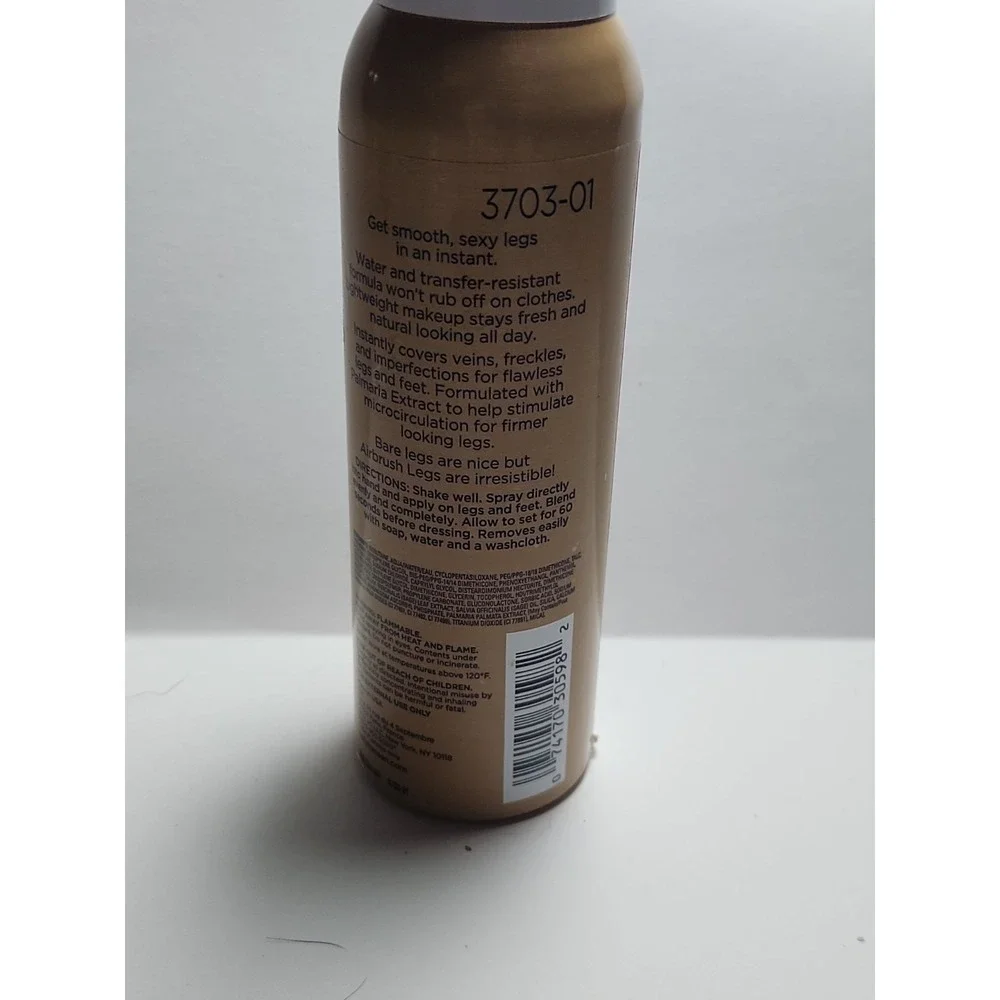 Sally Hansen Airbrush Legs Leg SprayOn Makeup Tan Glow 44 Oz